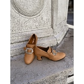 economico Calzature-Rococò Barocco Vittoriano Scarpe Costume Per donna Reale Halloween Carnevale Mascherata Performance Festa / Sera Mascherata Adulti Scarpe