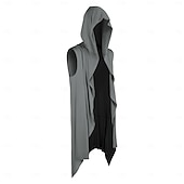 abordables Ropa de calle-Retro Antiguo Medieval Renacimiento Sudadera Chaleco Sin Mangas Arquero Ranger Disfraz Hombre Fantasía Víspera de Todos los Santos Carnaval Feria del Renacimiento LARP Adulto Chalecos
