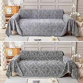 cheap Sofa Cover-Sofa Cover Blanket One Piece Couch Cover Anti Cat Scratch Herringbone Sofa Slipcover Full Coverage Furniture Protector Washable Sofa Throw for Living Room