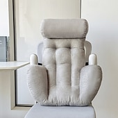levne Náplň do polštářů-krk typu „vše v jednom“ &amp;bederní opěrný polštář, 3D ergonomický opěrný polštář, ultra měkké pohodlné opěradlo cloud pro kancelářskou židli, autosedačku, herní židli &amp;jídelní židle, ulevuje spodní