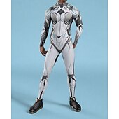 お買い得  男性用コスチューム-カーニバルコスチューム フルボディスーツ 柄全身タイツ コスプレ衣装 ボディスーツ プリント セクシーコスチューム ハロウィーン 男性用 女性用 男の子 コスチューム のために パーティー 性能 マスカレード 子供用 成人