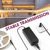  Zasilacz 24 V, zasilacz LED 24 W, 48 W, 72 W, 96 W, 120 W, 144 W, konwerter 100-240 V AC na 24 V DC, 1 A-DC6A, adapter oświetleniowy do taśm LED, kamer CCTV