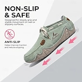 Недорогие Повседневные туфли на шнуровке-Men's Mint Green Casual Loafers, Lace-Up Comfort Walking Shoes, Lightweight Soft Sole Shoes for Travel, Daily Wear, Outdoor Activities