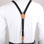 abordables Accesorios y más-Rugido 20s 1920s Retro Antiguo Tirantes El gran Gatsby Gángster Disfraz Hombre Mascarada Fiesta / Noche Despedida de Soltera Adultos Más Accesorios Tirantes