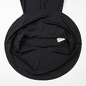 abordables Ropa de Entrenamiento de Patinaje Artístico-Top de patinaje artístico Chica Patinaje Sobre Hielo Vestidos Accesorios Negro Blanco Rosa Dedo Pulgar Licra Alta elasticidad Entrenamiento Ropa de Patinaje Clásico Manga Larga Patinaje sobre hielo