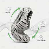 cheap Men's Clogs &amp; Mules-Men's Grey Quick-Dry Clog Shoes, Breathable Hollow-Out Slip-On Water Shoes, Lightweight Non-Slip Shoes for Beach, Garden, Outdoor