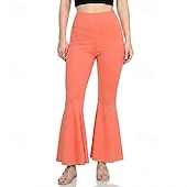 economico Fondi-Anni '70 Disco Y2K Pantaloni a zampa d'elefante Pantaloni a zampa Bambola Costume Per donna Giorno dei Re Casual Quotidiano Parata dell'Orgoglio Mese dell'orgoglio Adulti Pantaloni