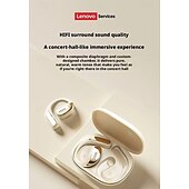 economico Cuffie TWS wireless-Cuffie wireless Lenovo LE505 a orecchio aperto, auricolari Bluetooth 6.0 a conduzione aerea, suono panoramico a 360° ACS. &amp;Dolby Atmos, microfono con cancellazione del rumore, auricolari sportivi