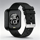voordelige Smartwatches-Smartwatch voor mannen en vrouwen, 1,81 inch HD touchscreen fitness tracker met hartslag- en slaapmonitor, Bluetooth-belfunctie, ademende geperforeerde sportband, IP68 waterdicht.