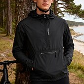 cheap Men's Jackets &amp; Gilets-WOSAWE  Spring/Summer Men's Windproof Multi-Pocket Cycling Jacket for Outdoor Sports,Hiking, and Biking