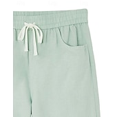 economico Classico-Per uomo Pantaloni di Lino Pantaloni Pantaloni Estivi Pantaloni Larghi Coulisse Elastico in vita Gamba Dritta Semplice Leggero Traspirante Lunghezza intera Casuale Quotidiano All'aperto Vacanza Moda