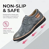 economico Scarpe Casual con Lacci-Stivali casual minimalisti alti da uomo, scarpe stringate urbane moderne per uomo, stile street pulito per ufficio, viaggi, passeggiate e uso quotidiano