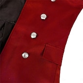 ieftine Îmbrăcăminte exterioară-Medieval Renascentist Steampunk Geacă Palton Mâneci Lungi Vampiri Aventurier Doctorul ciumei Costume de fancy Bărbați Steampunk Halloween Carnaval Mascaradă Petrecere / Seara Târgul Renașterii LARP