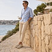 cheap Slip-On Casual Shoes-Men's Knit Slip-On Shoes, Breathable Woven Casual Loafers for Walking, Travel and Everyday Wear