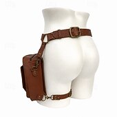 abordables Accesorios y más-Punk y gótico Medieval Steampunk bolsa Doctor de plaga Color sólido Disfraz Hombre Mujer Carnaval Mascarada Vuelta al cole Fiesta Ocasión especial Adulto Maleta