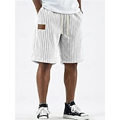 Χαμηλού Κόστους Casual σορτς-Ανδρικά Σορτσάκια Casual σορτς Κοτλέ Σορτς Τσέπη Ελαστική μέση Σκέτο Με Υφή Άνεση Αναπνέει Πάνω από το Γόνατο Causal ΕΞΩΤΕΡΙΚΟΥ ΧΩΡΟΥ Παραλία Διακοπές Μοντέρνα Λευκό Χακί Μικροελαστικό