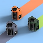 ieftine Lumini Interior-Ventilator portabil cu clips la talie, curea purtabilă, ventilator personal de răcire, reîncărcabil cu lanternă cu 5 viteze, ventilator de gât cu mâini libere, durată de 40 de ore pentru camping în aer liber, călătorii la birou