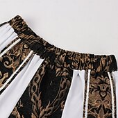 abordables Conjuntos-Conjunto Retro Antiguo Tudor Pantalones Chaleco Camisas Príncipe Jacquard Disfraz Hombre Real Víspera de Todos los Santos Carnaval Mascarada Rendimiento Fiesta / Noche Feria del Renacimiento Adultos