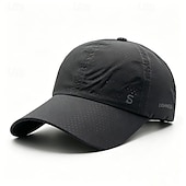 baratos Presentes-Boné de beisebol masculino respirável com protetor solar, ideal para corrida, leve e de secagem rápida, perfeito para atividades ao ar livre como pesca, caminhadas, golfe, tênis, exercícios e esportes de verão.