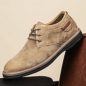 economico Scarpe Casual con Lacci-Stivali casual minimalisti alti da uomo, scarpe stringate urbane moderne per uomo, stile street pulito per ufficio, viaggi, passeggiate e uso quotidiano