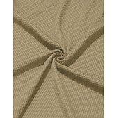 preiswerte Klassisches Poloshirt für Herren-Herren Poloshirts Polohemd aus Eisseide-Seersucker Lässig Straße Revers Kurzarm Basic Modern Einfach Jacquard Leicht Sommer Frühling Blau Weiß Schwarz Khaki Armeegrün Poloshirts