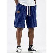 Χαμηλού Κόστους Casual σορτς-Ανδρικά Σορτσάκια Casual σορτς Κοτλέ Σορτς Τσέπη Ελαστική μέση Σκέτο Με Υφή Άνεση Αναπνέει Πάνω από το Γόνατο Causal ΕΞΩΤΕΡΙΚΟΥ ΧΩΡΟΥ Παραλία Διακοπές Μοντέρνα Λευκό Χακί Μικροελαστικό