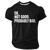  T-shirt graphique humoristique et sarcastique pour homme, coupe classique, décontracté, idéal pour les fêtes. Tailles S, M, L, XL, XXL, XXXL.