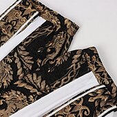 abordables Conjuntos-Conjunto Retro Antiguo Tudor Pantalones Chaleco Camisas Príncipe Jacquard Disfraz Hombre Real Víspera de Todos los Santos Carnaval Mascarada Rendimiento Fiesta / Noche Feria del Renacimiento Adultos
