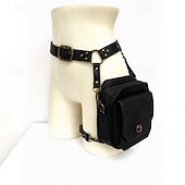 abordables Accesorios y más-Punk y gótico Medieval Steampunk bolsa Doctor de plaga Color sólido Disfraz Hombre Mujer Carnaval Mascarada Vuelta al cole Fiesta Ocasión especial Adulto Maleta