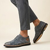economico Scarpe Casual con Lacci-Stivali casual minimalisti alti da uomo, scarpe stringate urbane moderne per uomo, stile street pulito per ufficio, viaggi, passeggiate e uso quotidiano