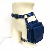 abordables Accesorios y más-Punk y gótico Medieval Steampunk bolsa Doctor de plaga Color sólido Disfraz Hombre Mujer Carnaval Mascarada Vuelta al cole Fiesta Ocasión especial Adulto Maleta