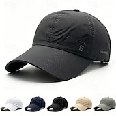 baratos Presentes-Boné de beisebol masculino respirável com protetor solar, ideal para corrida, leve e de secagem rápida, perfeito para atividades ao ar livre como pesca, caminhadas, golfe, tênis, exercícios e esportes de verão.