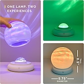 cheap Haunted House Special Effects-Planet Galaxy Star Projector Night Light, Remote‑Controlled Color Changing Sky Projection Lamp, Ambient Star Light for Kids Bedroom, Living Room, Party Home Decoration