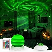 cheap Haunted House Special Effects-Planet Galaxy Star Projector Night Light, Remote‑Controlled Color Changing Sky Projection Lamp, Ambient Star Light for Kids Bedroom, Living Room, Party Home Decoration