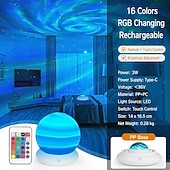 cheap Haunted House Special Effects-Planet Galaxy Star Projector Night Light, Remote‑Controlled Color Changing Sky Projection Lamp, Ambient Star Light for Kids Bedroom, Living Room, Party Home Decoration