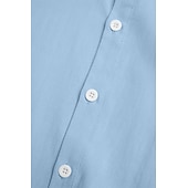 cheap Vacation-Men's Shirt Linen Shirt Summer Shirt Beach Wear Button Up Shirt Plain Casual Daily Blue Black White Pink Long Sleeve Collar Spring &amp; Summer Clothing Apparel