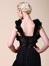 halpa Juhlamekot-Tuubi Kaikki julkkistyylit Grammy-juhlan innoittama Muodollinen iltajuhla Mekko V kaula-aukko Hihaton Epäsymmetrinen Kokopitkä Tafti kanssa Pitsi Napit Rypytetty 2020 / Etuhalkio