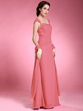 cheap Mother of the Bride-A-Line Mother of the Bride Dress Wrap Included Off Shoulder Floor Length Chiffon Short Sleeve with Beading 2022