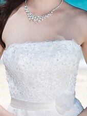 halpa Häämekot-Ranta / kohde Häämekot Tuubi Olkaimeton Hihaton Polven yli Organza Morsiuspuvut Kanssa 2025