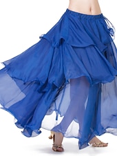 economico Abbigliamento danza del ventre-Danza del Ventre Gonna Volant A balze Per donna Allenamento Chiffon