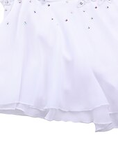 preiswerte Eiskunstlaufkleider-Eiskunstlaufkleid Damen Mädchen Eislaufen Kleider Austattungen Hellgelb Yan-pink  Violett Blume Gitter Spandex Spitze Hochelastisch Ausbildung Wettbewerb Eiskunstlaufkleidung Blume Dummes Licht