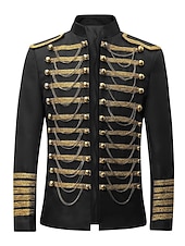 economico Cime-Elegante Classico Retrò Vintage Costume da festa Mascherata Completi &amp; Blazer Principe Uniformi Cosplay Gentiluomo Slim Fit Abito da ballo Costume Per uomo Halloween Mascherata Matrimonio Mascherata