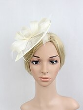levne Fascinátory-fascinátory kentucky derby klobouk květiny pokrývky hlavy plastový podšálek klobouk svatba zvláštní příležitost party / večer dámy den melbourne cup s květinovou pokrývkou hlavy pokrývka hlavy