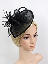 levne Fascinátory-fascinátory kentucky derby klobouk květiny pokrývky hlavy plastový podšálek klobouk svatba zvláštní příležitost party / večer dámy den melbourne cup s květinovou pokrývkou hlavy pokrývka hlavy