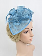 levne Fascinátory-fascinátory kentucky derby klobouk květiny pokrývky hlavy plastový podšálek klobouk svatba zvláštní příležitost party / večer dámy den melbourne cup s květinovou pokrývkou hlavy pokrývka hlavy