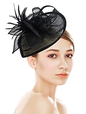 levne Fascinátory-fascinátory kentucky derby klobouk květiny pokrývky hlavy plastový podšálek klobouk svatba zvláštní příležitost party / večer dámy den melbourne cup s květinovou pokrývkou hlavy pokrývka hlavy