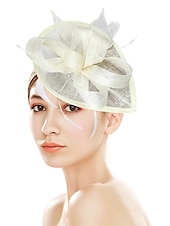 levne Fascinátory-fascinátory kentucky derby klobouk květiny pokrývky hlavy plastový podšálek klobouk svatba zvláštní příležitost party / večer dámy den melbourne cup s květinovou pokrývkou hlavy pokrývka hlavy