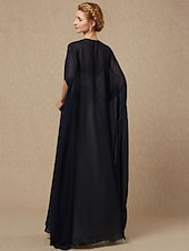 abordables enveloppes d&#039;invité de mariage-Capes Sans Manches Chiffon Mariage  Fête  Soirée Femme Wrap Avec Drapé  Bouton  Unicolore à impressionner
