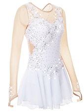 preiswerte Eiskunstlaufkleider-Eiskunstlaufkleid Damen Mädchen Eislaufen Kleider Austattungen Hellgelb Yan-pink  Violett Blume Gitter Spandex Spitze Hochelastisch Ausbildung Wettbewerb Eiskunstlaufkleidung Blume Dummes Licht