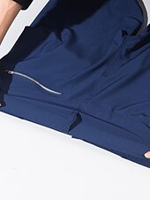 halpa Pohjat-Naisten Vaellushousut Kesä Ulko- Vedenkestävä Ihoystävällinen Nopea kuivuminen Venyvä Housut Alaosat Joustava vyötärö Vetoketjullinen tasku Monitasku Musta Harmaa Spandex Elastaani Retkeily ja